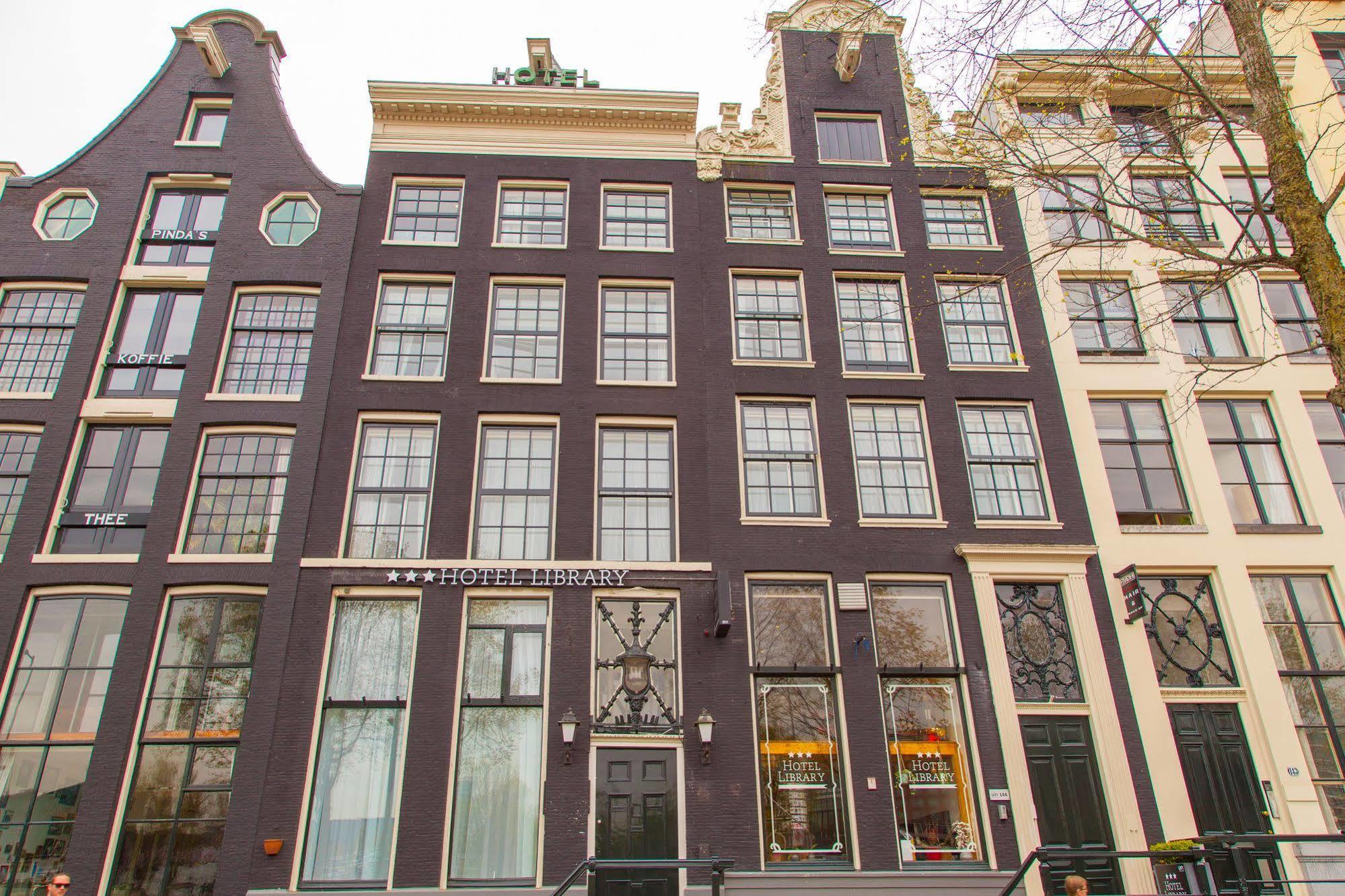 Hotel Library Amszterdam Kültér fotó